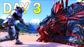 หาจับสัตว์ ไป PVP กระหายสงคราม ARK PVP DAY 3