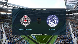 FK Partizan vs 1. FC Slovácko (03/11/2022) UEFA Europa Conference League PES 2021