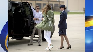 Melania Trump jacket controversy