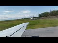 American Eagle ERJ-145 Takeoff from Harrisburg