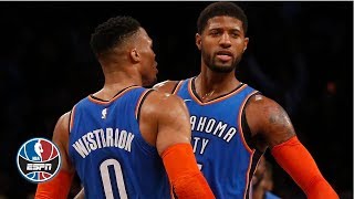 Russell Westbrook's triple-double, Paul George's 27 lead Thunder vs. Grizzlies | NBA Highlights