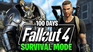 I Survived 100 Days in Fallout 4 Survival Mode!