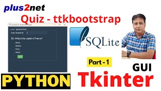 Build a Tkinter Quiz App with SQLite Database | Python GUI Tutorial #tkinter #sqlite