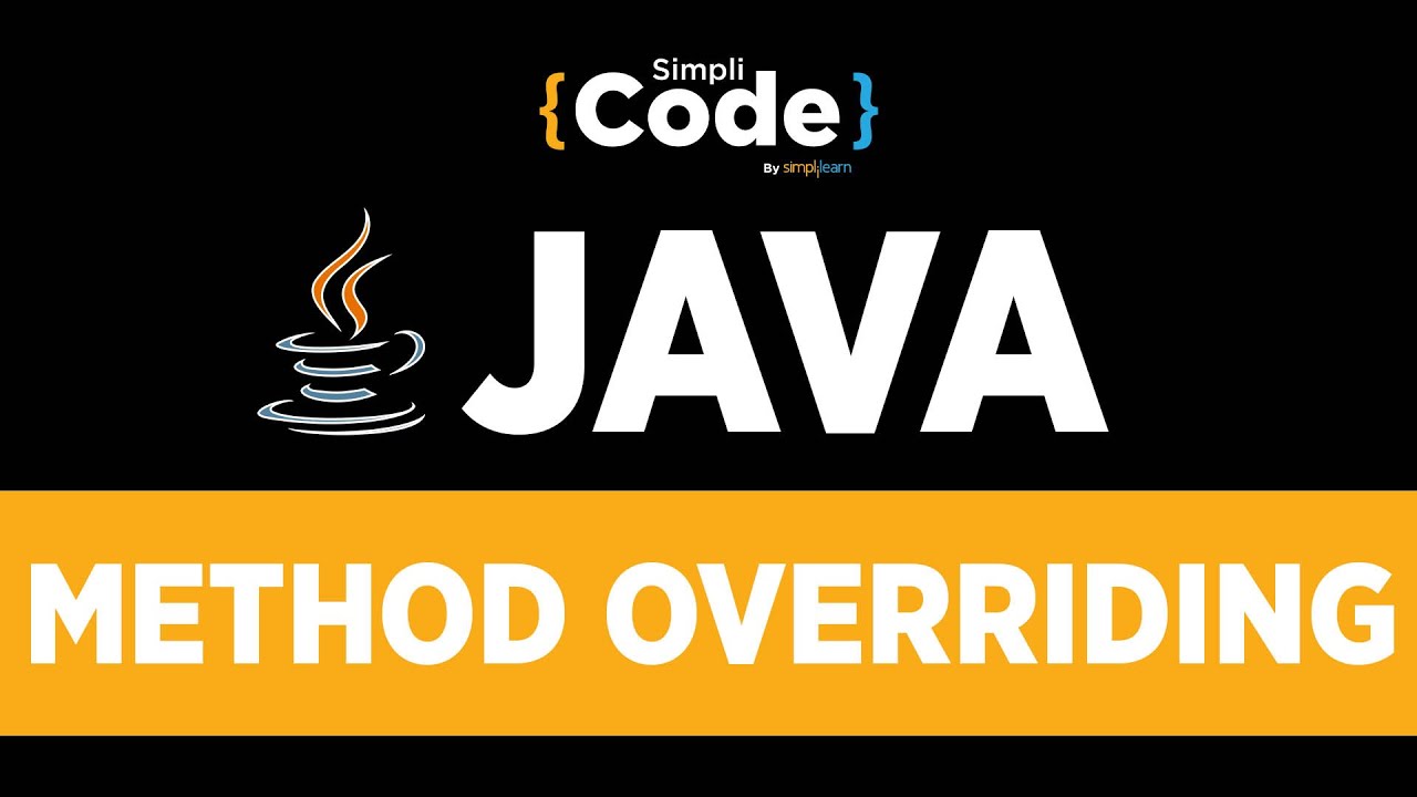 Java Tutorial For Beginners | Method Overriding In Java | What Is ...