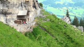 Appenzell Gasthous Aescher  switzerland july 2014