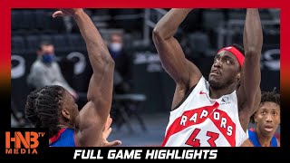 Toronto Raptors vs Detroit Pistons 3.29.21 | Full Highlights