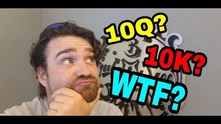 WHAT is a 10Q or 10K FILING? | PENNY STOCKS FOR BEGINNERS