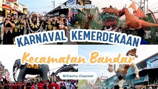 KECAMATAN BANDAR NDUE GAWE! KARNAVAL OGOH OGOH TERUNIKKK #hutri79 #karnaval17agustus #karnaval17an