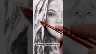 My drawing of Selena Gomez #selenagomez #drawing #art #artwork #artist #painting #pencil #realism