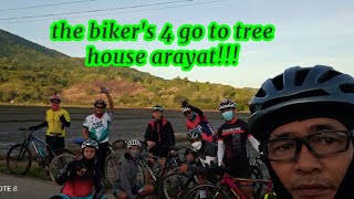 the biker's 4 go to tree house ARAYAT!!!