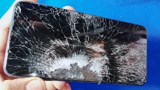 Restore Samsung A10 phone in the trash, Rebuild Broken Phone, Restoring abandoned destroyed phone