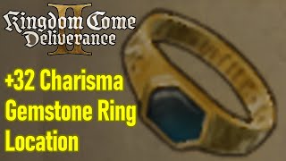 CRAZY +32 charisma ring early game, Kingdom Come Deliverance 2 gemstone ring location guide