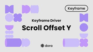 Dora Tutorial: Keyframe Driver Scroll Offset Y