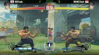 Fuudo vs Gackt - Capcom Cup Asia Finals - FT7 Round Robin