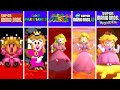 Evolution of Princess Peach  Falling in Lava, losing Super Mario Games And Fan Mod Games (1985-2024)