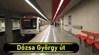 Metro Station Dózsa György út - Budapest 🇭🇺 - Walkthrough 🚶