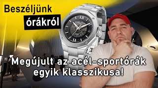 Megújult az acél-sportórák egyik klasszikusa! Baume\u0026Mercier Riviera Azure 300M - Beszéljünk órákról