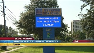 Jefferson High reacts after alum, current Florida freshman is arrested