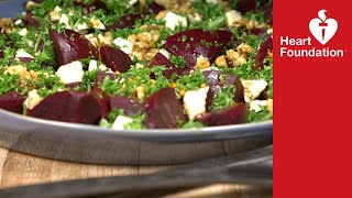 Beetroot, feta and rocket salad | Heart Foundation NZ