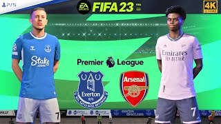FIFA 23 PS5 - Arsenal vs Everton  | Premier League Matchday | PS5™ [4K ] Next Gen