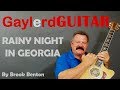 Rainy Night in Georgia by Brook Benton (Guitar Lesson) How to Play - PREVIEW