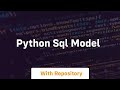 python sql model
