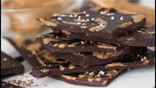 Dark Chocolate Peanut Butter Bark