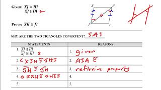 Geometry - Section 4.4 CPCTC and HL