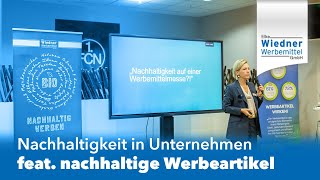 Nachhaltigkeit in Unternehmen feat. nachhaltige Werbeartikel