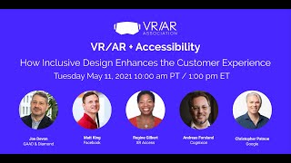 VRARA Presents: VR AR & Accessibility