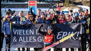 "Muss arg mit Tränen kämpfen"-Erik Lessers grandioser Abschied vom Biathlon