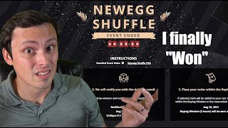 I won Newegg Shuffle! Rant