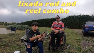 LIXADA ROD AND REEL REVIEW.❤️🦔🇵🇭🇬🇧🐟