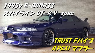 1995y E-BCNR33 スカイラインGTR アペックスマフラー マフラー音