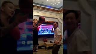 籃球火“奶綠太希在中國巡演！！““花式街頭籃球‘‘party  mc dj