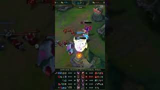 2vs1 outplay by Caps G2 vs TL #leagueoflegends