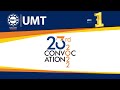 announcement of the 23rd convocation of umt