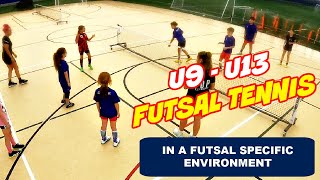 U9-U13 FUTSAL TENNIS #futsal #soccer