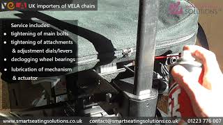 how to arrange a service for your Vela Tango Electric lift chair