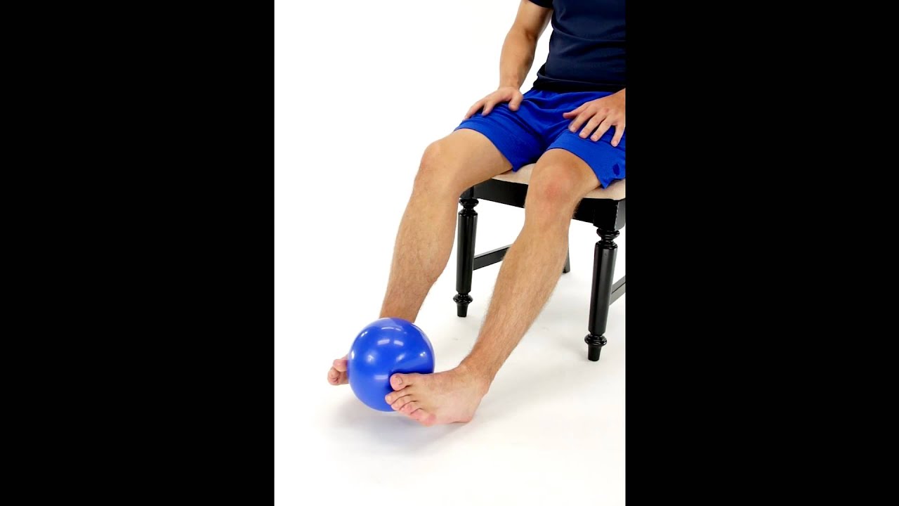 Isometric Bilateral Ankle Inversion Ball Hep2go Youtube