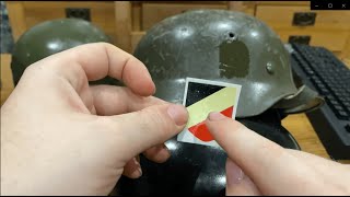 How to apply a WW2 German Helmet Decal Tutorial