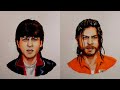 Shah Rukh Khan Journey | ART ROVER #shorts