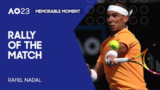 Rafa Nadal Wins Incredible Rally! | Australian Open 2023