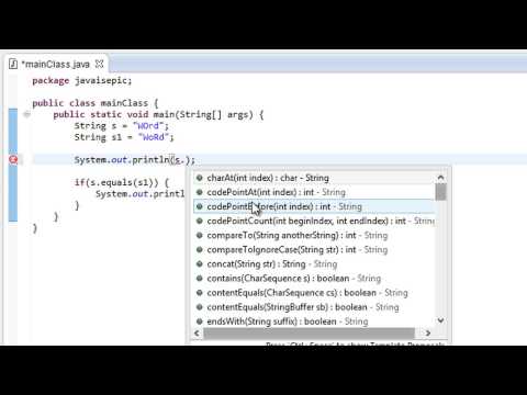 Java Programming - 44 - String Methods Java Programming - 44 - String Methods
