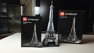 Lego Architecture Series - Eiffel Tower Review & Speedbuild