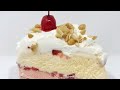 Banana Split Ice Cream Cake