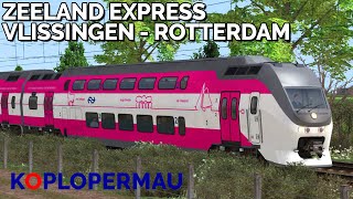 Train Simulator 2021: Zeeland Express van Vlissingen naar Rotterdam Centraal met ChrisTrains NS VIRM