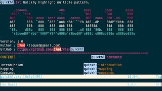 quickhl.vim, quick multiple-highlight