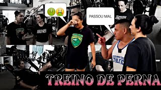 TREINO COMPLETO DE PERNAS, PASSOU MAL!!!