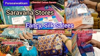 Saravana Stores / Fancy Sarees,  Silk Sarees,  Readymade Blouses / Pongal Sarees | Purasaiwalkam